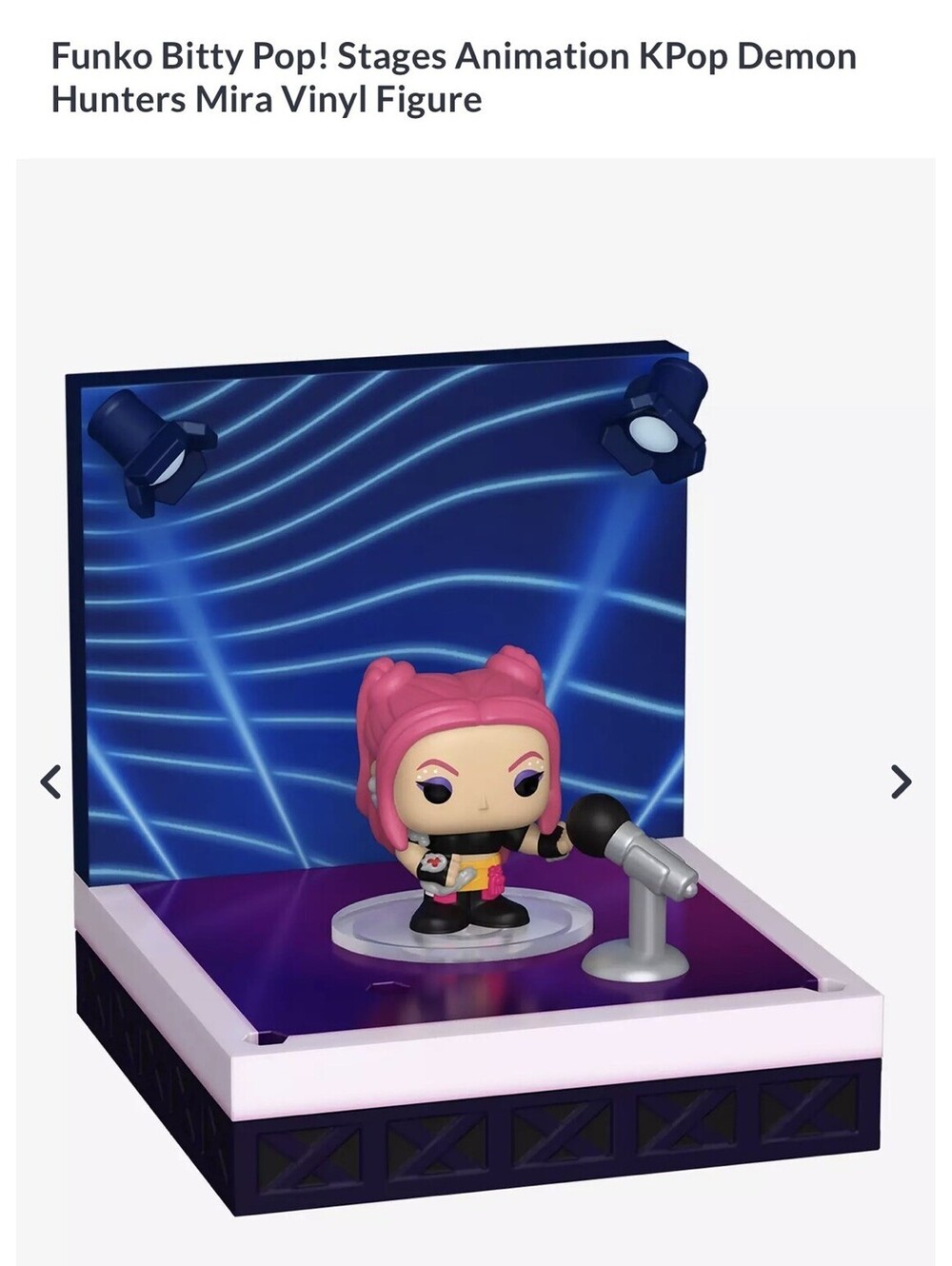Funko Bitty Pop! KPop Demon Hunters Rumi Mira Zoey 3-Pack Mixed Lot
